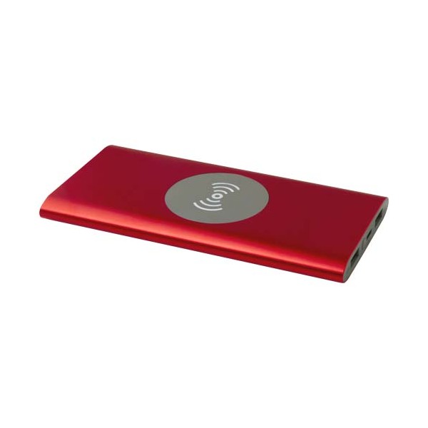 Power bank wireless da 8000 mAh Type C in alluminio riciclato Juice - cod. P124385