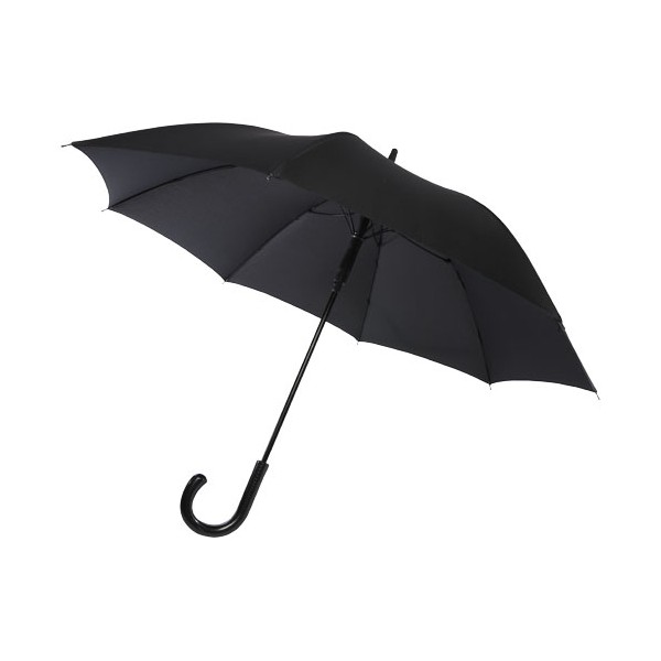 Ombrello da 23" con apertura automatica, finitura carbon look e impugnatura arcuata Fontana - cod. P109413