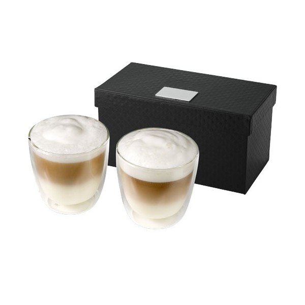 Set da 2 tazze in vetro per caffè Boda - cod. P112512