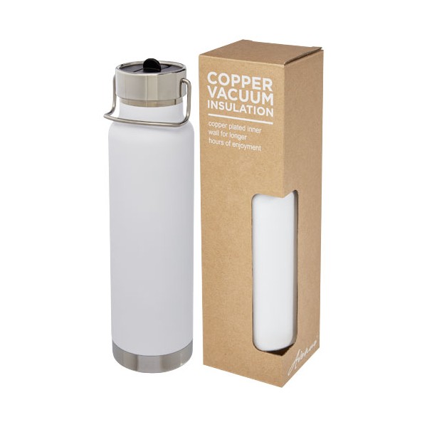 Borraccia sportiva Thor da 750 ml con isolamento sottovuoto in rame - cod. P100732