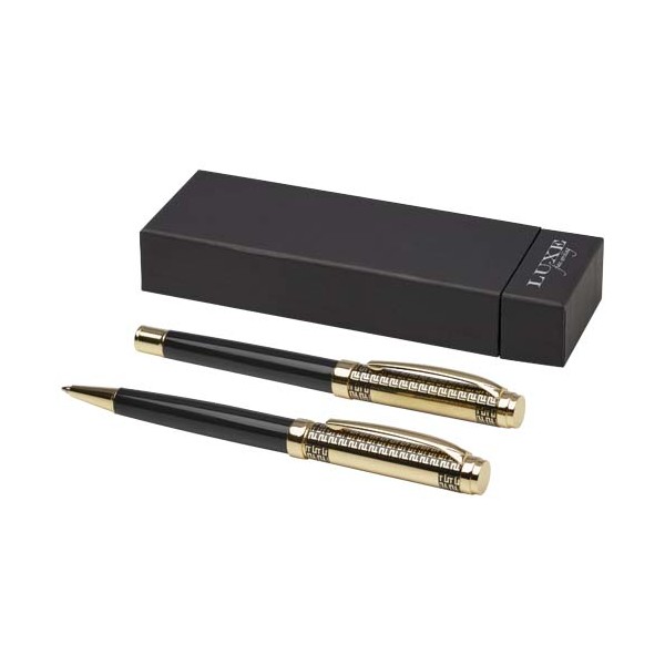 Set penne a sfera e roller Legato (inchiostro blu) - cod. P107924