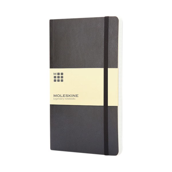 Blocco note con copertina morbida - a righe Moleskine Classic L - cod. P107156