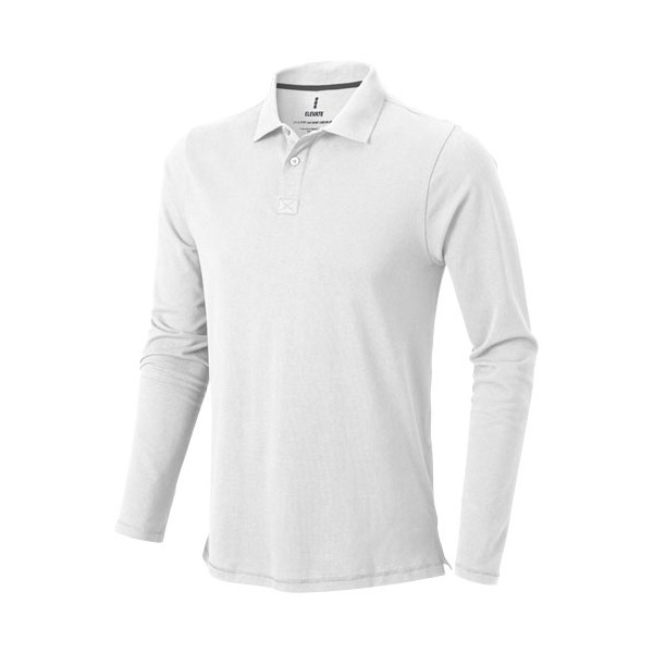 Polo Oakville a manica lunga da uomo - cod. P38086