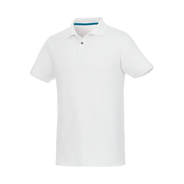 Polo Beryl da uomo a manica corta in tessuto organico riciclato - cod. P37502