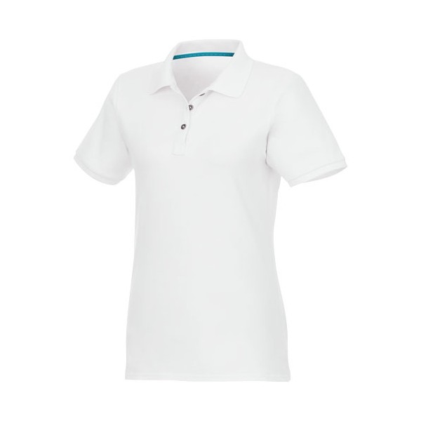 Polo Beryl da donna a manica corta in tessuto organico riciclato - cod. P37503