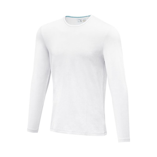 T-shirt Ponoka in tessuto organico a manica lunga da uomo - cod. P38018