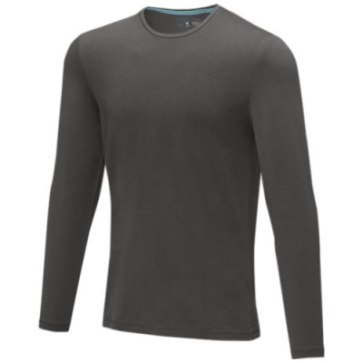 T-shirt Ponoka in tessuto organico a manica lunga da uomo