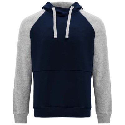 Felpa con cappuccio unisex bicolore Badet