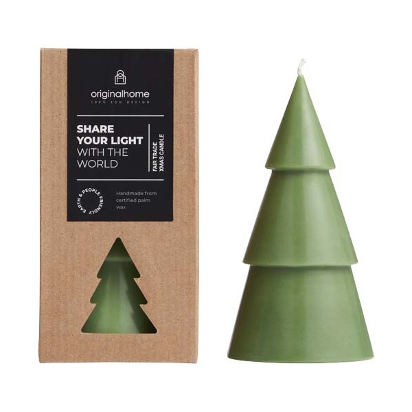 Candela a forma di albero di Natale - formato grande Originalhome - cod. P126325