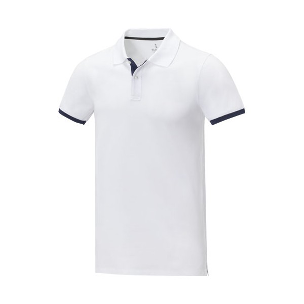 Polo Morgan da uomo bicolore a manica corta - cod. P38110