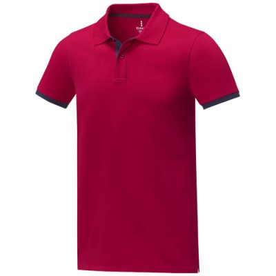 Polo Morgan da uomo bicolore a manica corta - cod. P38110