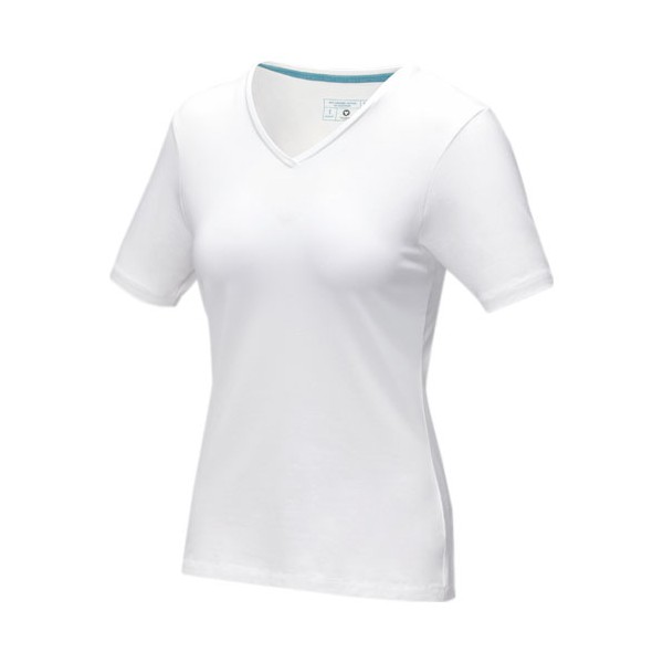 T-shirt Kawartha in tessuto organico a manica corta da donna - cod. P38017