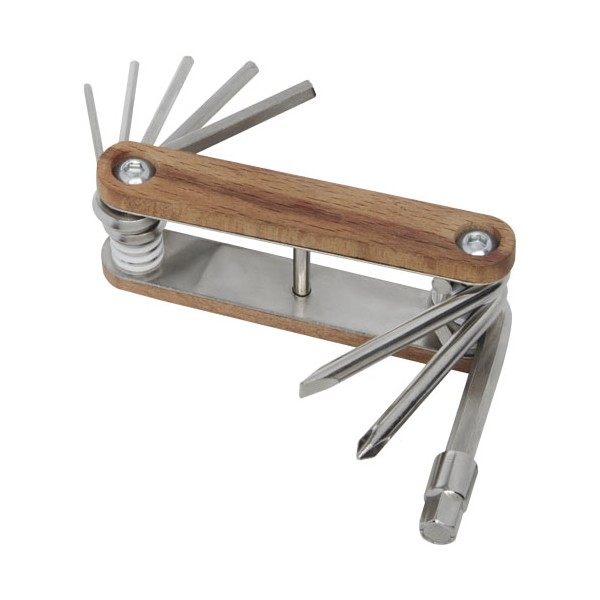 Multiutensile per bicicletta in legno a 8 funzioni Fixie - cod. P104509