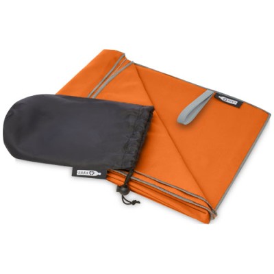 Asciugamano Pieter ultra leggero e ad asciugatura rapida in PET riciclato 130 x 80 cm Asciugamano Pieter ultra leggero e ad asciugatura rapida in PET riciclato 130 x 80 cm