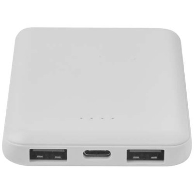 Power bank da 5000 mAh di Tipo C in plastica riciclata Asama