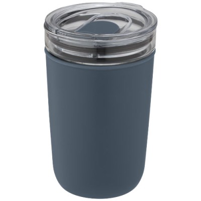 Bicchiere Bello da 420 ml in vetro con parete esterna in plastica riciclata Bicchiere Bello da 420 ml in vetro con parete esterna in plastica riciclata