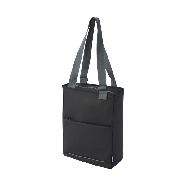 Tote bag impermeabile per portatile da 14" in materiale riciclato certificato GRS Aqua - 14 L - cod. P130038