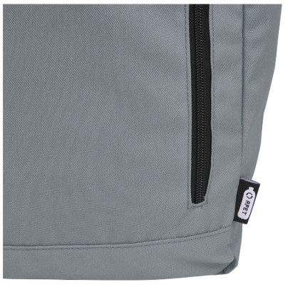 Zaino con chiusura arrotolabile per portatile da 15,6" in PET riciclato certificato GRS Byron 18L