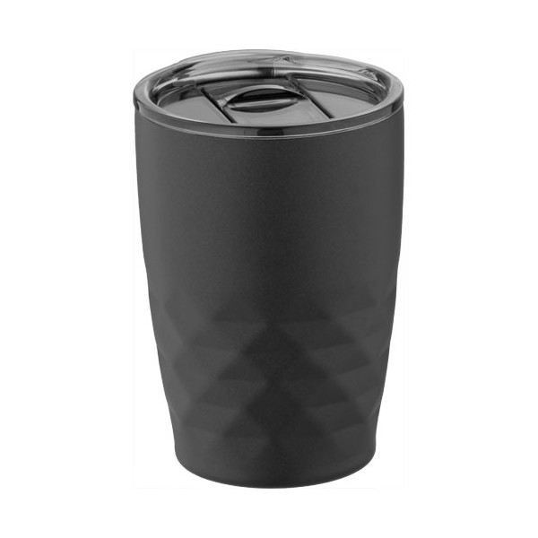 Bicchiere termico con isolamento sottovuoto Geo da 350 ml - cod. P100455