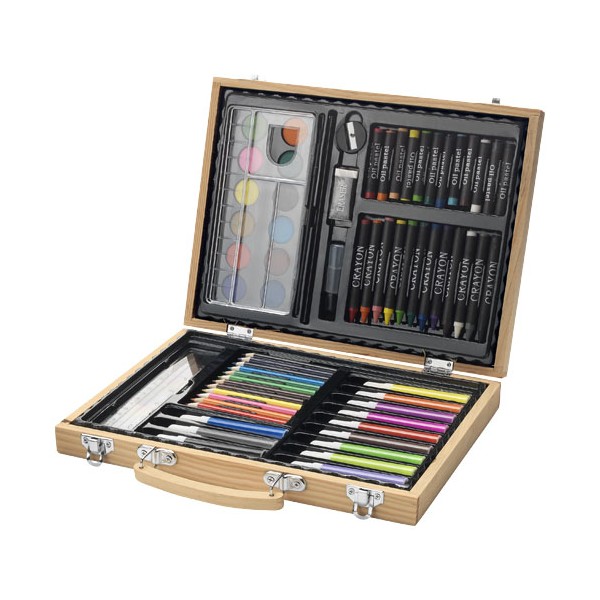 Set per disegnare/colorare da 67 pezzi Rainbow - cod. P106072