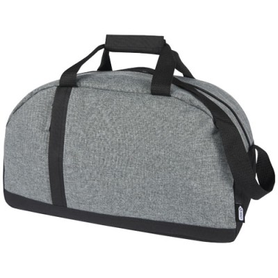 Borsone sportivo bicolore in materiale riciclato certificato GRS Reclaim 21L