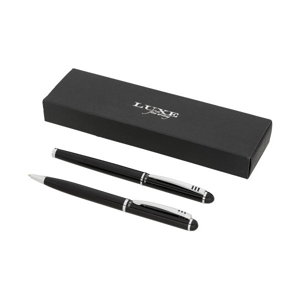 Set regalo con coppia di penne Andante (inchiostro nero) - cod. P107283