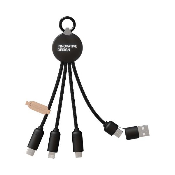Cavo di ricarica 5 in 1 da 15 W SCX.design C14 - cod. P2PX179