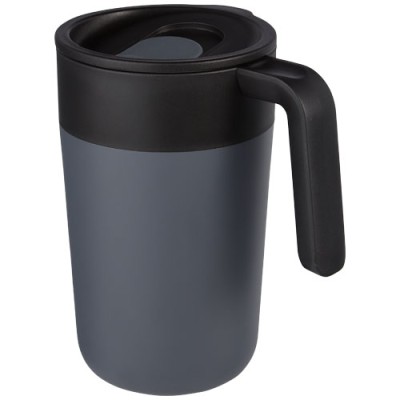 Tazza da 400 ml a doppia parete in materiale riciclato Nordia