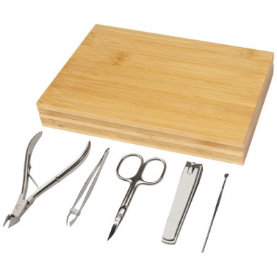 Set per manicure Ladia da 5 pezzi in bambù Set per manicure Ladia da 5 pezzi in bambù