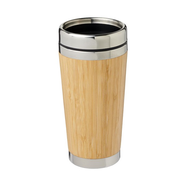 Bicchiere Bambus da 450 ml con esterno in bambù - cod. P100636