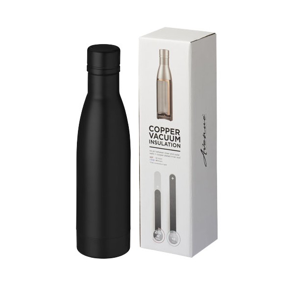 Borraccia termica con isolamento sottovuoto in rame da 500 ml Vasa - cod. P100494