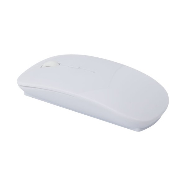 Mouse wireless in plastica riciclata certificata RCS Menlo  - cod. P124371