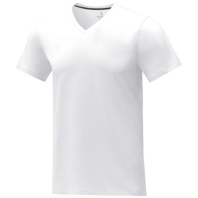 T-shirt Somoto da uomo a manica corta con collo a V 
