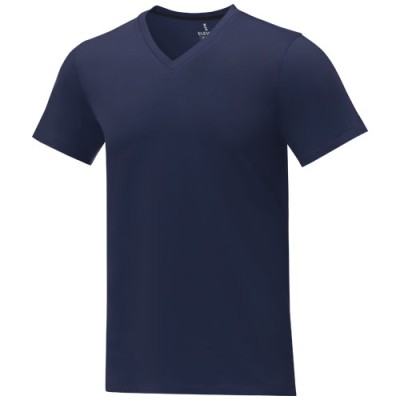 T-shirt Somoto da uomo a manica corta con collo a V 