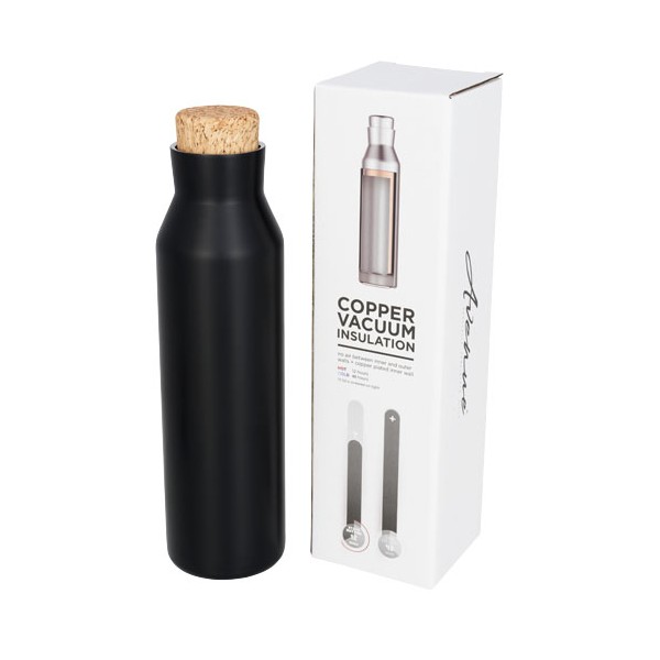 Bottiglia termica Norse con isolamento sottovuoto in rame da 590 ml - cod. P100535