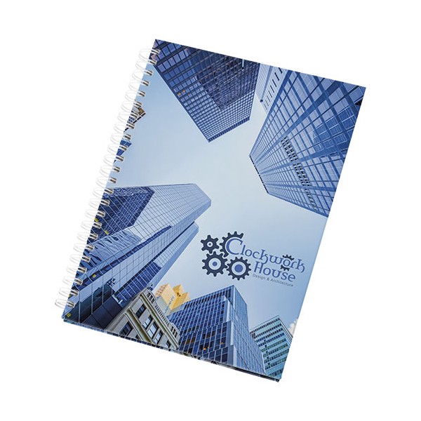 Notebook Wire-o formato A5 e copertina rigida - cod. P21257
