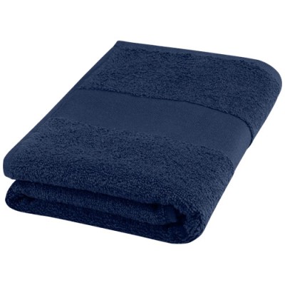 Asciugamano con logo 50 x 100 cm in cotone da 450 g/m² Charlotte - cod. P117001 Asciugamano con logo 50 x 100 cm in cotone da 450 g/m² Charlotte - cod. P117001