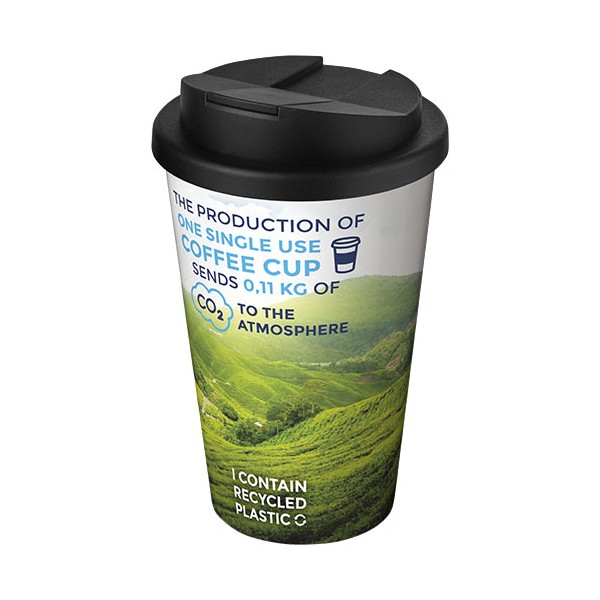 Tazza termica Brite-Americano® da 350 ml con coperchio ermetico - cod. P210697