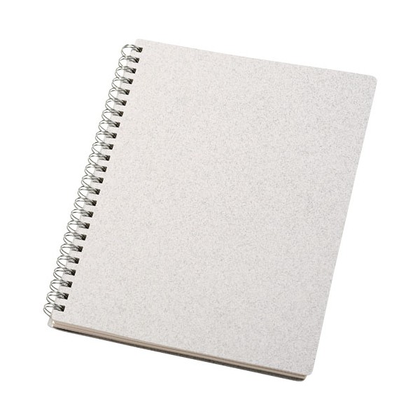 Quaderno formato A5 con rilegatura a spirale Bianco - cod. P107719
