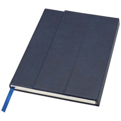 Blocco note formato A5 con copertina rigida in fibre di cuoio riciclate Alejandra Blocco note formato A5 con copertina rigida in fibre di cuoio riciclate Alejandra