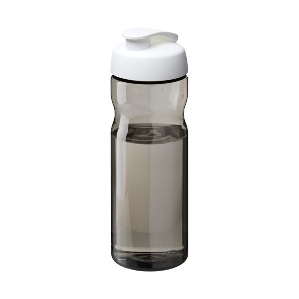 Borraccia sportiva da 650 ml con coperchio a scatto H2O Active® Eco Base - cod. P220100