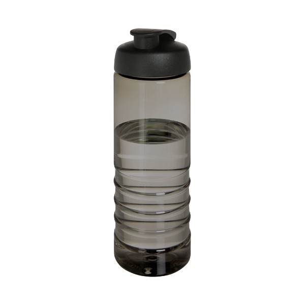 Borraccia sportiva con coperchio a scatto da 750 ml H2O Active® Eco Treble - cod. P210479