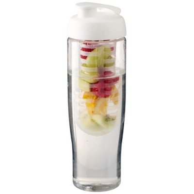 Borraccia sportiva H2O Active® Tempo da 700 ml con coperchio a scatto e infusore