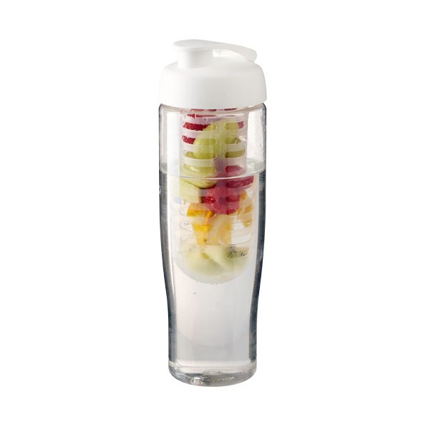 Borraccia sportiva H2O Active® Tempo da 700 ml con coperchio a scatto e infusore - cod. P210041