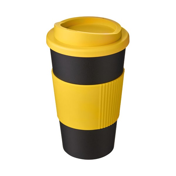 Bicchiere termico da 350 ml con impugnatura Americano® - cod. P220002