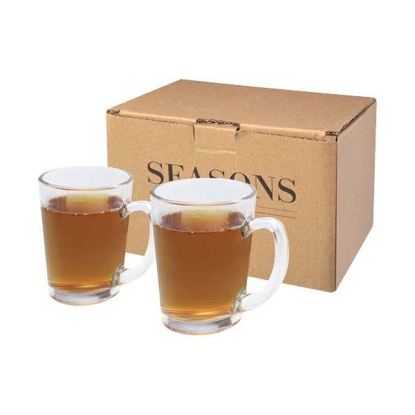 Set da 2 bicchieri da tè in vetro Zeni - cod. P113394