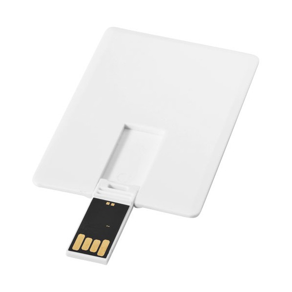 Chiavetta USB Slim da 4 GB a forma di carta di credito - cod. P123521