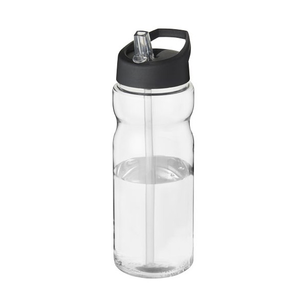 Borraccia sportiva H2O Active® Base da 650 ml con coperchio con beccuccio - cod. P210049