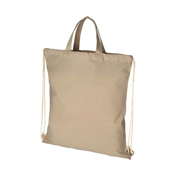 Zaino con cordoncino Pheebs in tessuto riciclato, 210 g/m² - 6L - cod. P120460