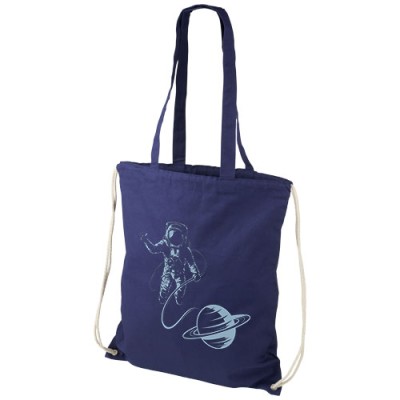 Zaino con cordoncino Eliza in cotone da 240 g/m² - 6L